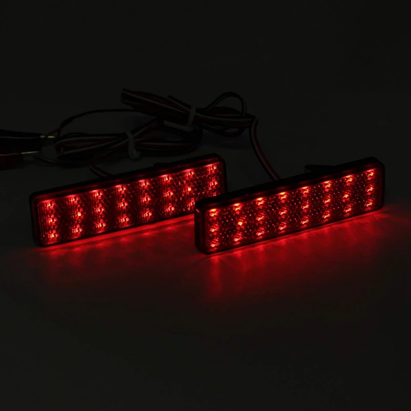 Lens LED Bumper Reflector Tail Lights for Opel Vauxhall Vivaro Movano Nissan Primastar Renault Trafic Master Rake | Автомобили и