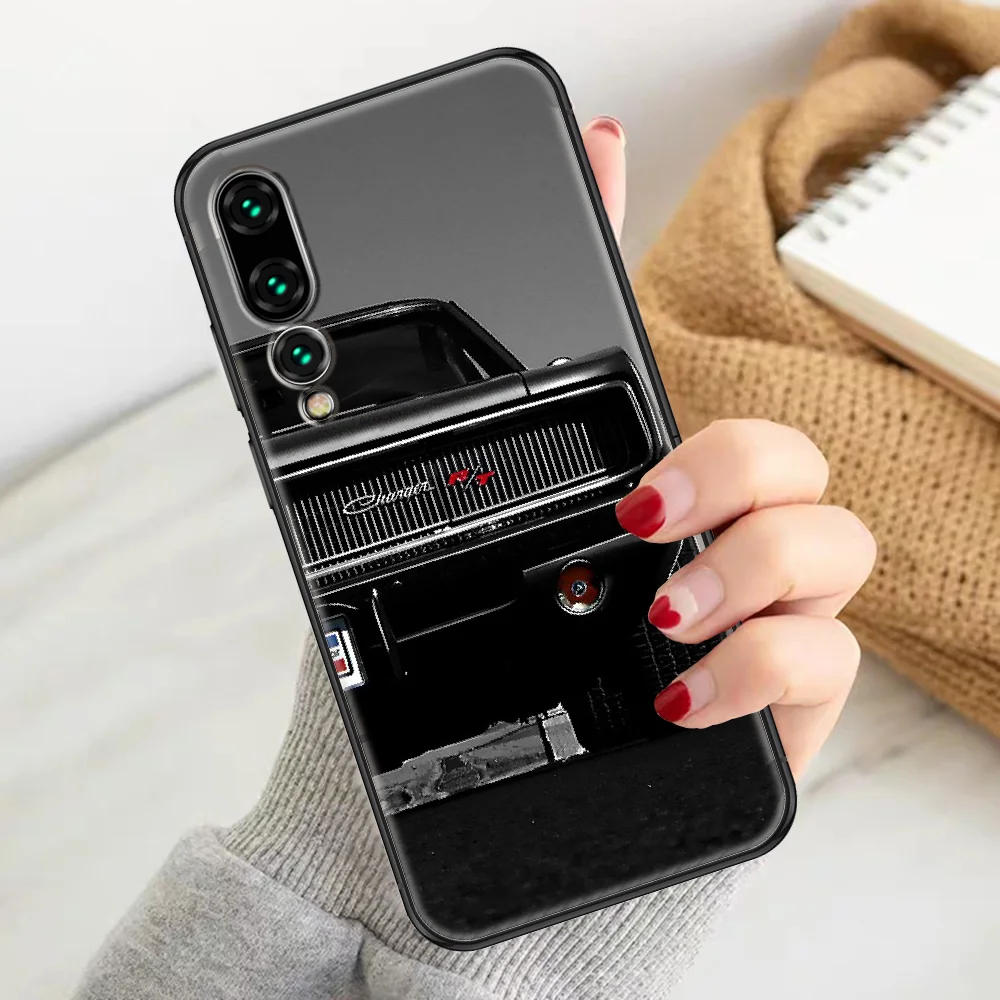 

dodges sport car Phone case For Huawei P Mate P10 P20 P30 P40 10 20 Smart Z Pro Lite 2019 black tpu shell fashion funda luxury