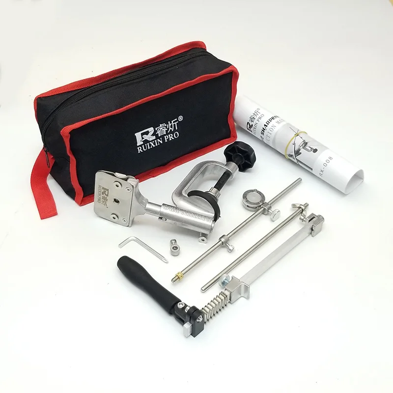 Новинка точилка для ножей ruixin камень маленький масляный 180 3000grit точильные камни