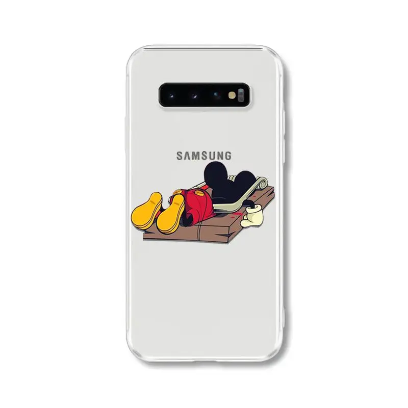 Yinuoda Micky house простые мягкие чехлы из ТПУ Модные Цветные для телефонов samsung S10 S6 edge S7