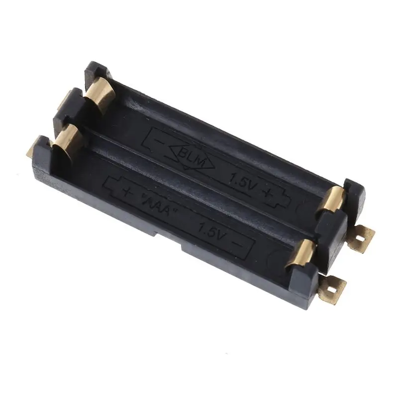 

SMT/SMD 2 AA батарейный отсек, чехол для двух батарей AA, контейнер для хранения