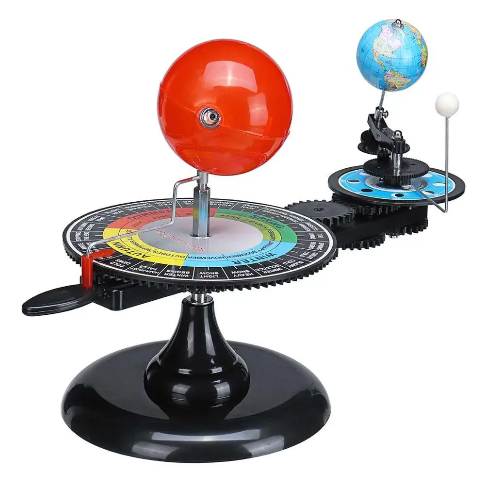 

DIY Solar System Model Globe Earth Sun Moon Orbital Planetarium Educational for Child Kid Toy Astronomy Science Kit Teaching