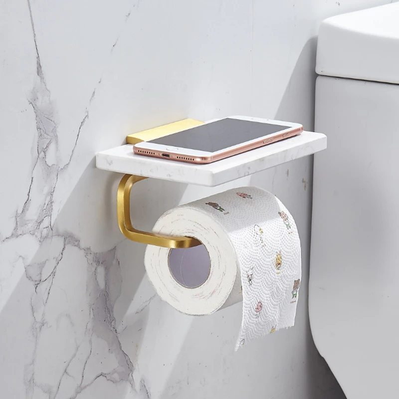 Мраморный держатель для бумажных полотенец туалетной бумаги настенный бумажный