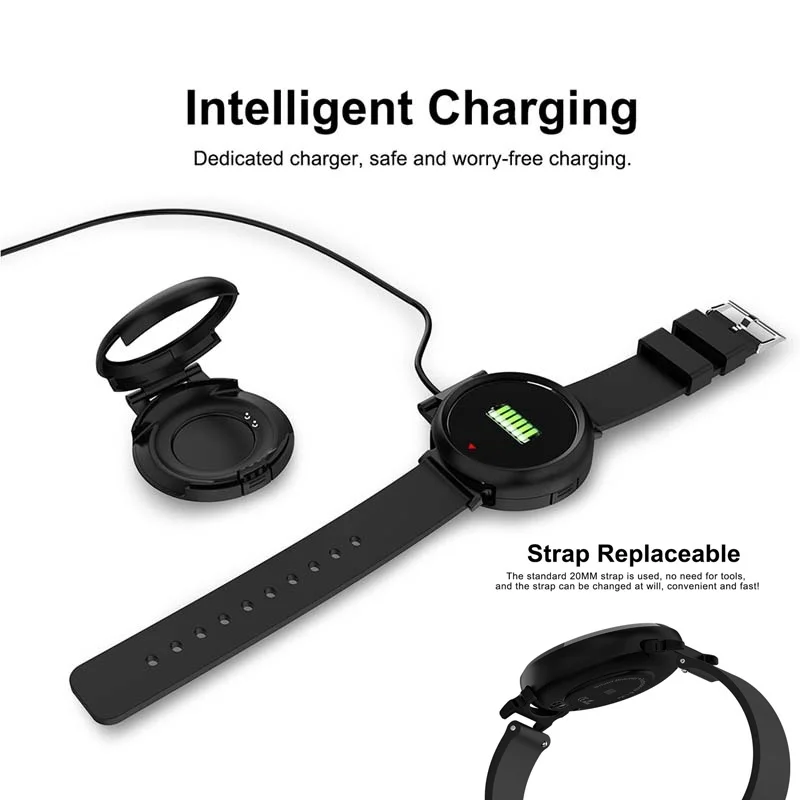 Смарт-часы Battiphee E28 водонепроницаемые с пульсометром тонометром монитором сна |