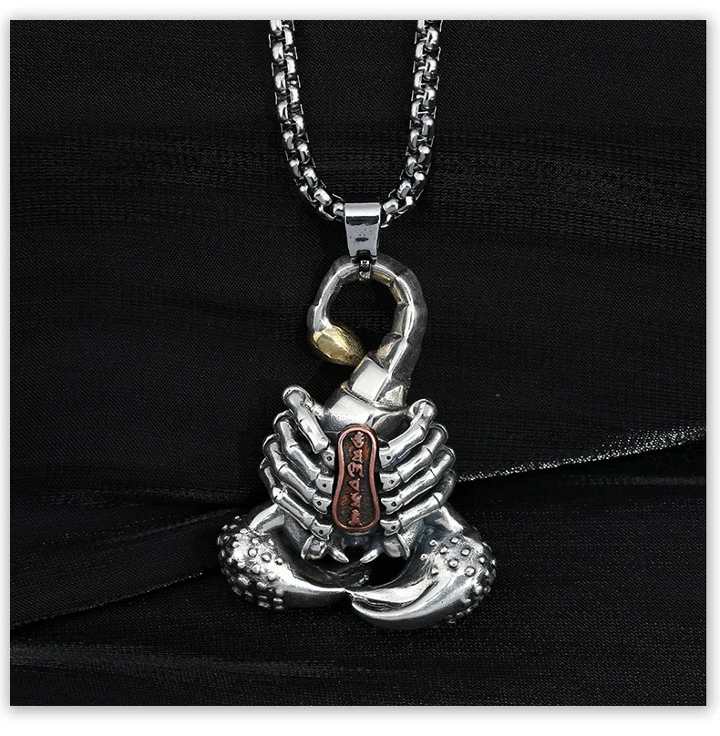 Ювелирные изделия в стиле панк готика объемный Золотой крючок мужские