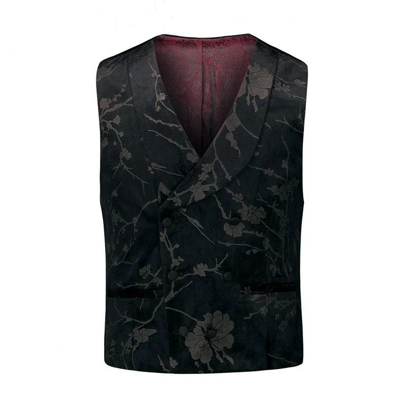 Мужские костюмы в китайском стиле yunклос цветком сливы из 3 предметов мужские