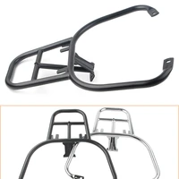 gts300 motorcycle luggage rack rear seat cargo rack holder for piaggio vespa gts 300 black chrome