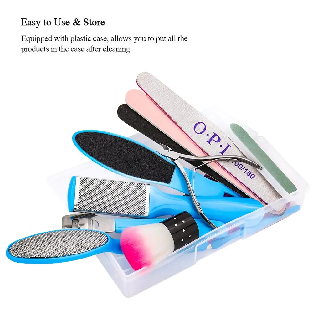 Инструмент для маникюра 20 шт./компл. пилка ухода за ногами средство удаления