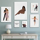 Плакат Криминальное чтение Художественная печать классический фильм плакат абстрактный минималистичный настенный художественный танцующий холст живопись настенные картины Домашний декор