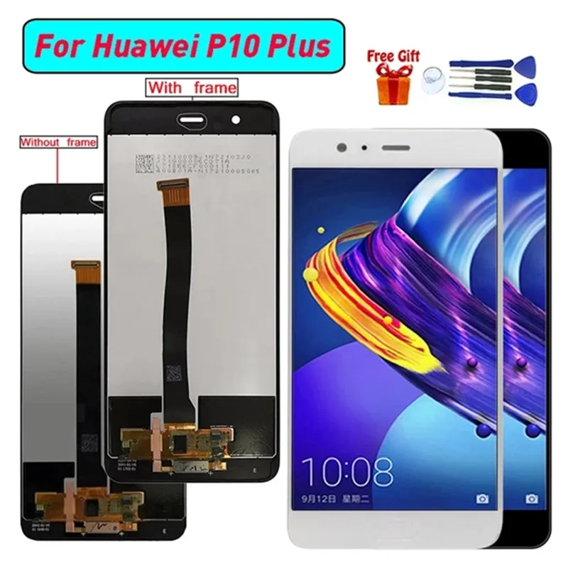ЖК дисплей для huawei P10 Plus сменный экран VKY L09 L29 plus дигитайзер в сборе модуль