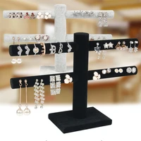 earrings display holder rack jewelry accessories ear studs storage stand for teen girls room decorate