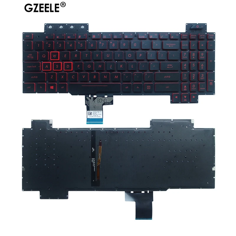 Новинка 95% года! Клавиатура для ноутбуков ASUS FX80 FX80GE FZ80G ZX80G FX86 FX86S FX86F FX504 с