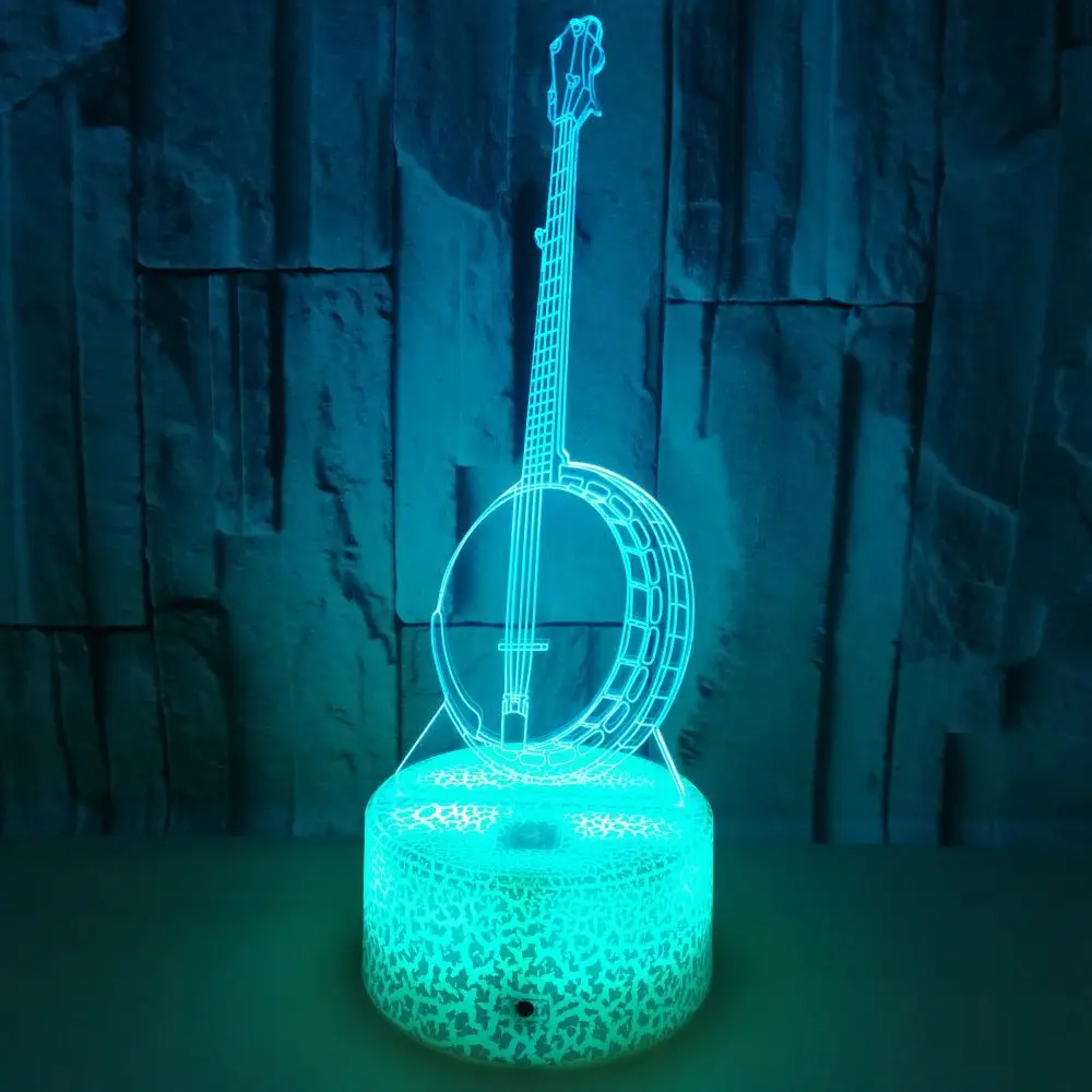 

Хит продаж, подарки, светодиодный ночсветильник Huqin, 3d лампа на заказ, красочный сенсорный визуальный подарок, атмосферная настольная лампа