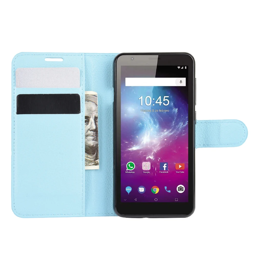Чехол для ZTE Blade A3 Lite A5 A7 2020 2019 V10 Vita L8 V9 флип-чехол из искусственной кожи