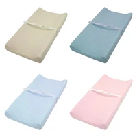 soft breathable cotton baby changing mat reusable changing table pad cover for infants boys girls shower gift