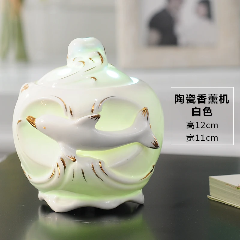 Керамическая курильница с запахом для дома электрическая увлажняющая лампа