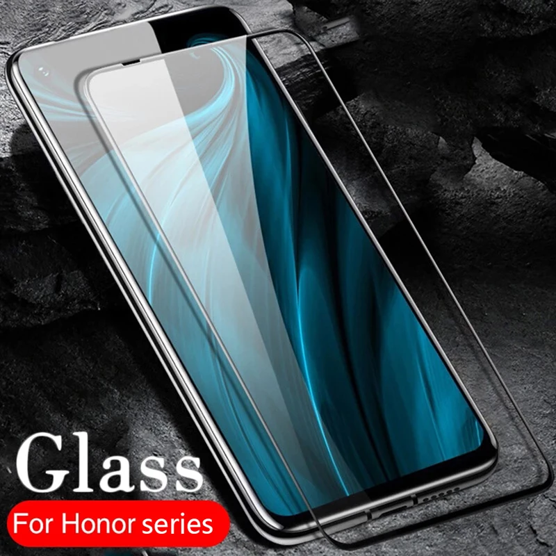 

Full Cover Tempered Glass For Honor V30 V20 V10 30 30S 20 20S Screen Protector Glass For Honor 20i 10i Front Film On Honer Glass
