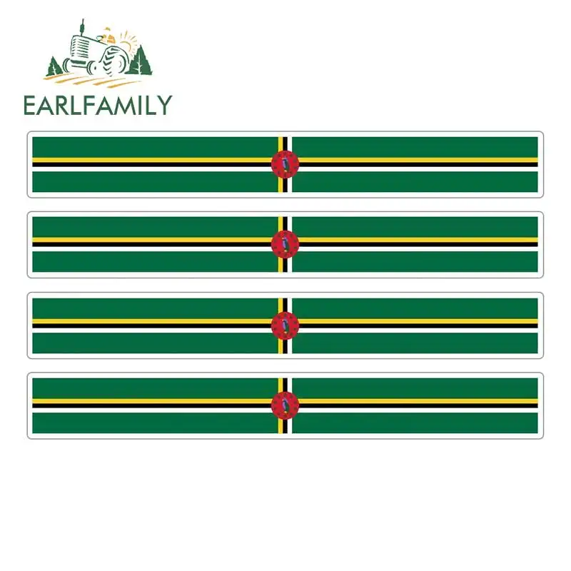 4 шт. автомобильные наклейки EARLFAMILY 13 см x 1 7 в полоску | Автомобили и мотоциклы
