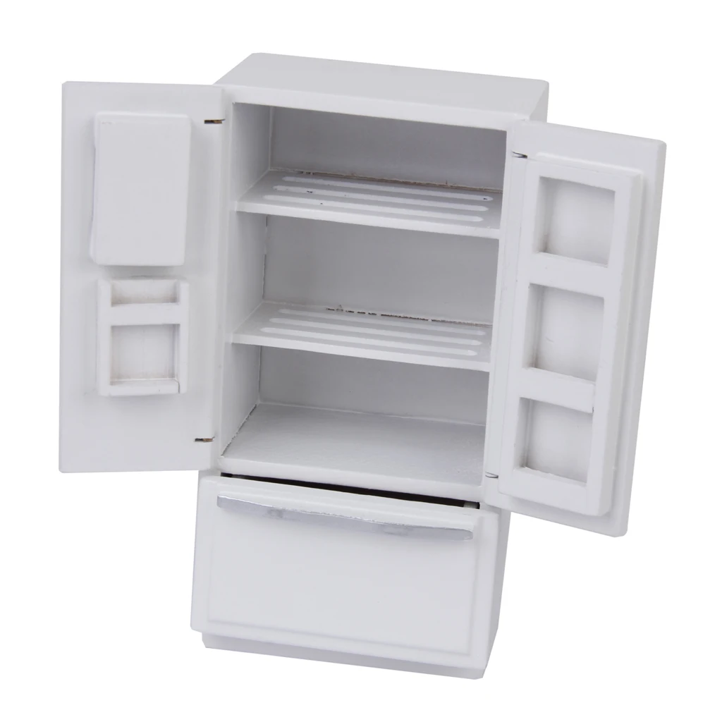 1/12 Dollhouse Miniature Furniture Fridge Refrigerator | Игрушечная мебель