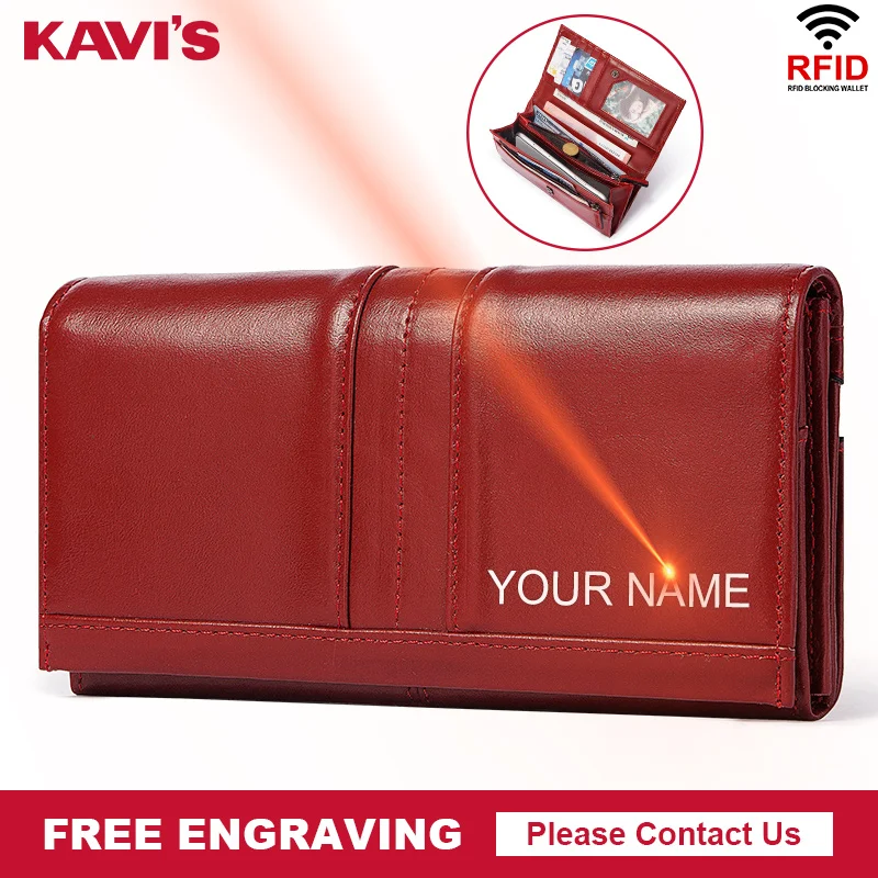 Кошелек из натуральной кожи с гравировкой женский клатч роскошный Дамский