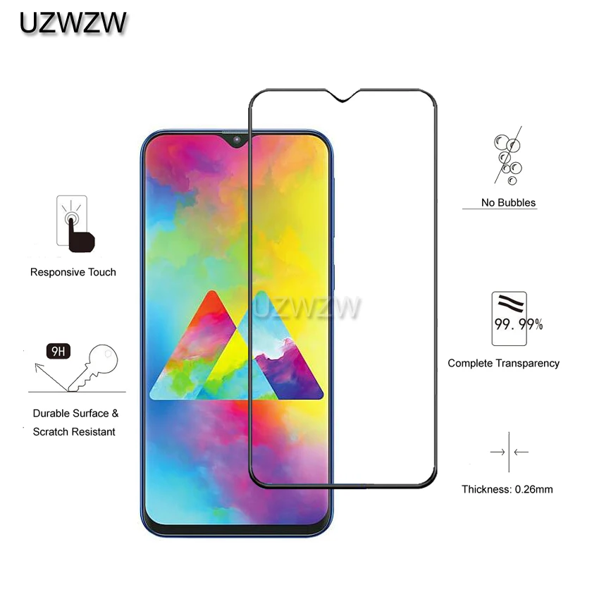 Для Samsung Galaxy M20 полное покрытие 0 26 мм экран защитное закаленное стекло для |