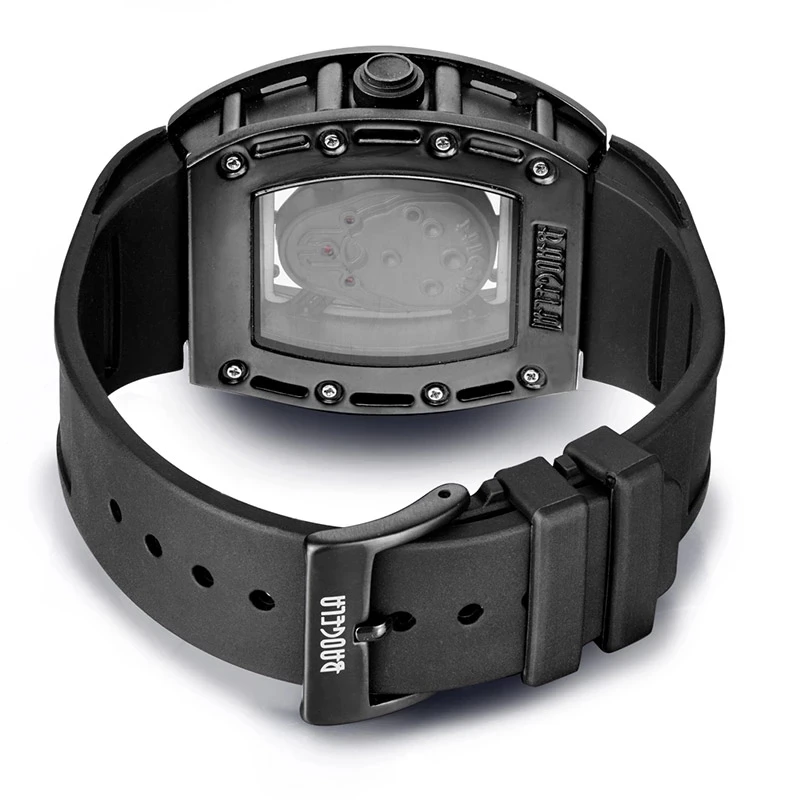 2021 New Skull Mens Watches Unique Skeleton Big Dial Quartz Watch Male Sport Silicon Strap Waterproof Luminous Relogio Masculino | Наручные