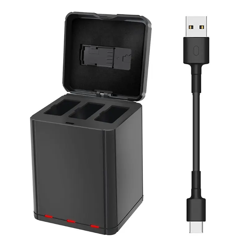 

3 IN 1 Battery Port Smart Charger USB Charging Box for dji Tello Drone Battery G2AC