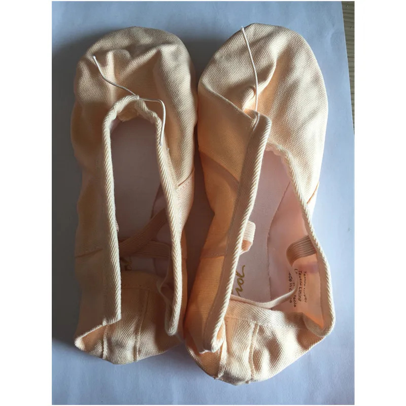 Профессиональные Балетные тапочки Качественные парусиновые туфли для танцев на