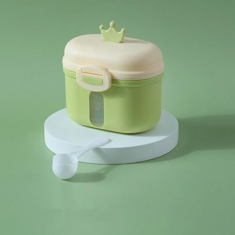 

Baby Food Powder Storage Box Infant Feeding Food Formula Dispenser Container Toddler Snacks Milk Mix Portable Storage Container