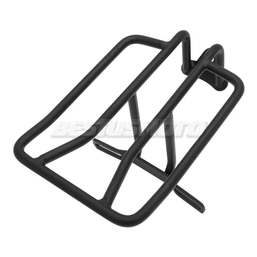 Аксессуары для мотоциклов Металлическая стальная багажная полка Harley Dyna Low Rider Super