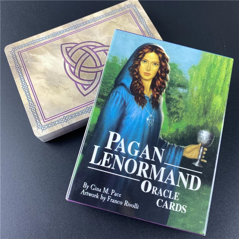 Новые языческие карты Lenormand Классические настольные игры на английском языке