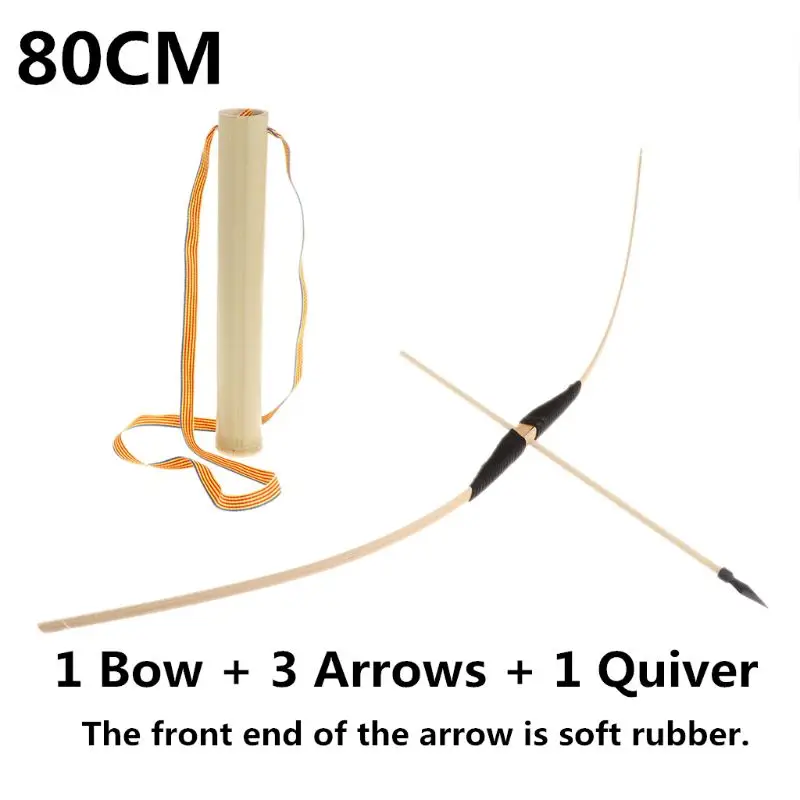 Безопасный бамбуковый лук и стрелы набор игрушек Зеленая Стрела герой косплей