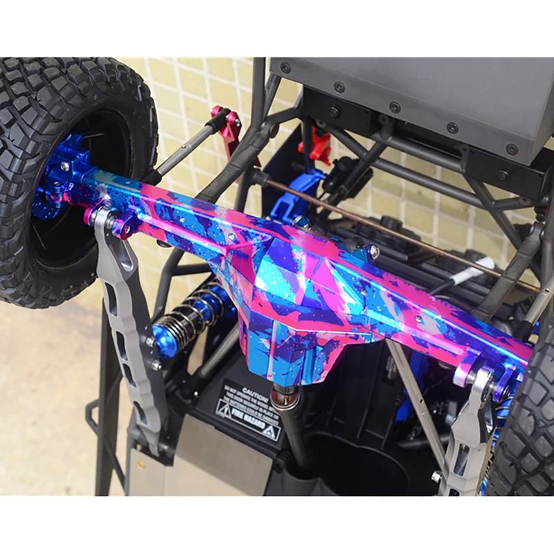 GPM CNC сплав задняя ось корпус коробки передач Крышка для 1/7 UDR Traxxas