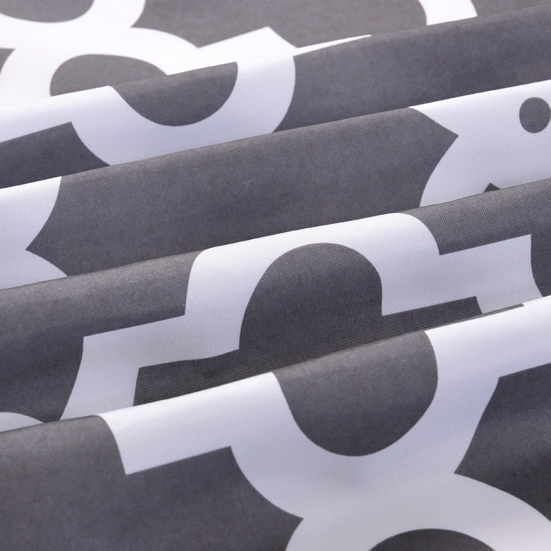 Водонепроницаемая Антистатическая занавеска для душа 100% полиэстер X см|Шторы