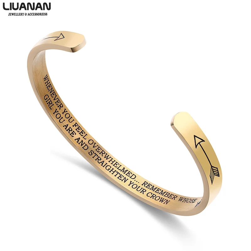 Мантровый браслет 6 мм подарок на выпускной для дочери прямой с короной девушек