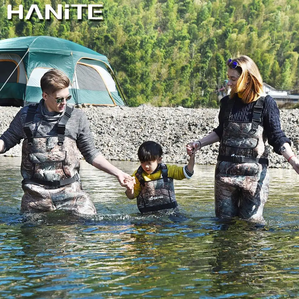 Утолщенные Детские неопреновые термостойкие и водонепроницаемые нагрудные