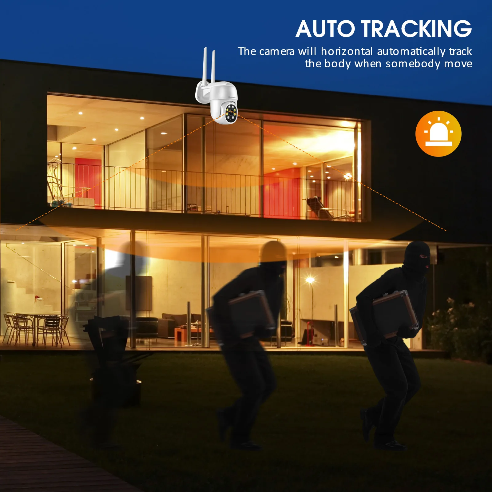 IP-камера RUSFEIDA 4K 8 Мп 3 PTZ