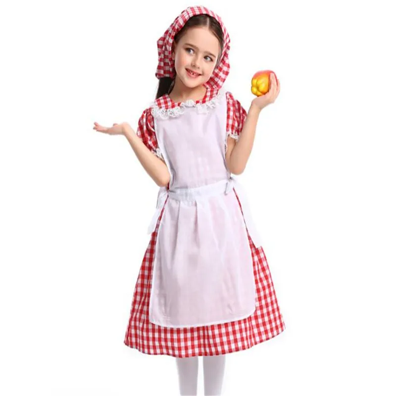 Девочка Германия Бавария фестиваль пива Октоберфест рабочая одежда