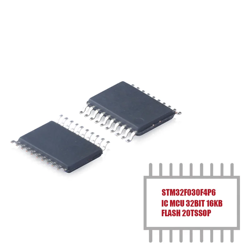 

My Group Asia 1 шт. STM32F030F4P6 IC MCU 32-бит 48 МГц 16 Кб (16K x 8) микроконтроллер для вспышки