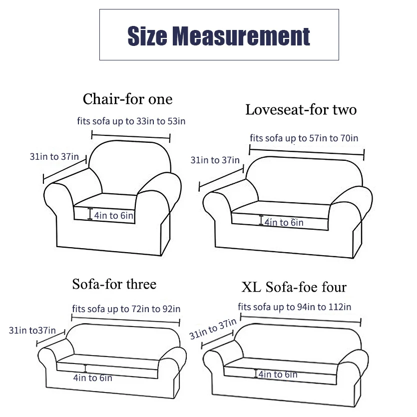 

For Home Puff Seat Couch Slipcover Sofa Covers for Living Room Furniture L Shape Corner Spring and Summer Bench Polyester 250gsm