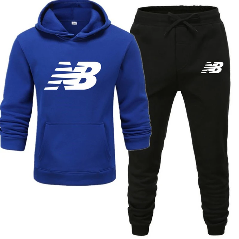 

Womens Men's Hoodie Set Brand Sportswear Pullover Suit Hoodie + Sweatpants Jogging Men's Pullove Sport