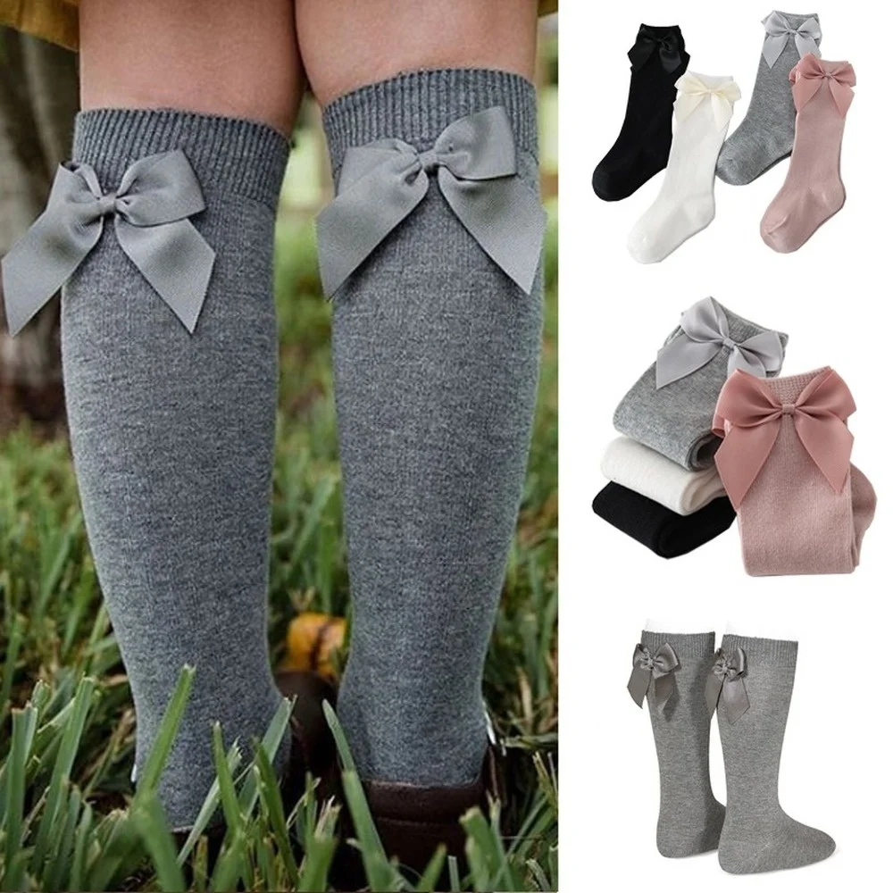 

2021 soft stockings for girls aged 0-3, 100% cotton lasso socks
