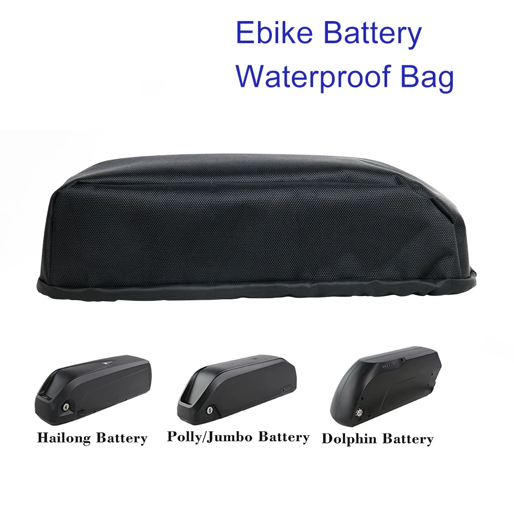 Borsa batteria Ebike coperchio antipolvere antipolvere impermeabile Hailong Shark Polly Style batteria al litio eBike