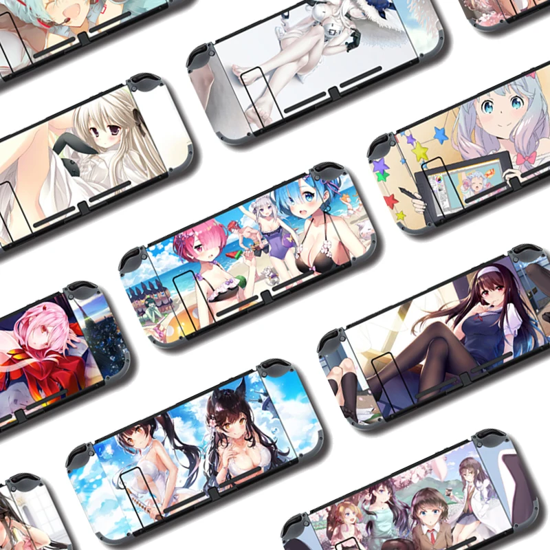 

Japanese Anime Game Sexy Girl Protector Skin Sticker For Nintendo Switch