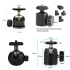 Мини-штатив с шаровой головкой 14 дюйма, Шарнирная подставка для видеокамеры, поворот на 360 градусов для Nikon, Canon, аксессуары для DSLR, поддержка 3 кг