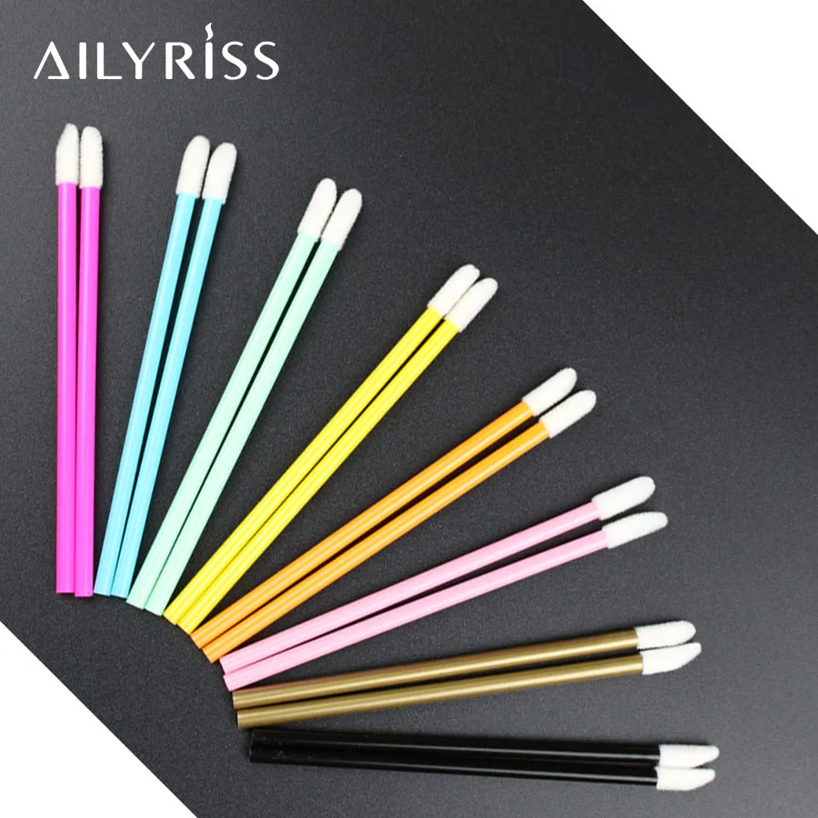 Набор кистей для макияжа 300 шт. кисть губ ватный тампон палочки туши ручка