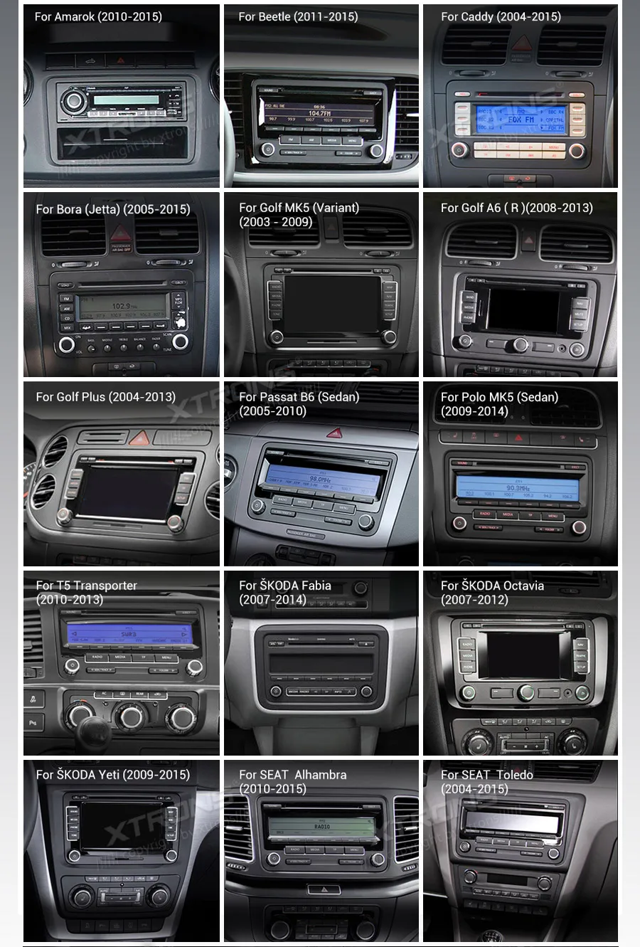XTRONS " Android 9,0 PX5 автомобильный dvd-плеер радио gps для VW Volkswagen Golf Passat Touran Tiguan Sharan Magotan для Skoda на сиденье