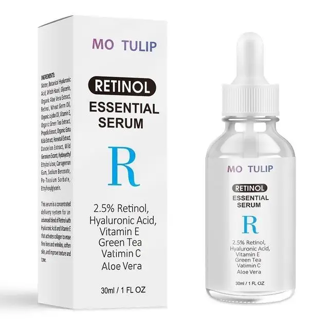 retinol serum 30 мл ретинол 2.5% Сыворотка для лица Витамин С Сыворотка укрепляющая восстанавливающая кожу против морщин антивозрастная Сыворотка лифтинг уход за кожей Прямая поставка - Вес нетто: retinol serum