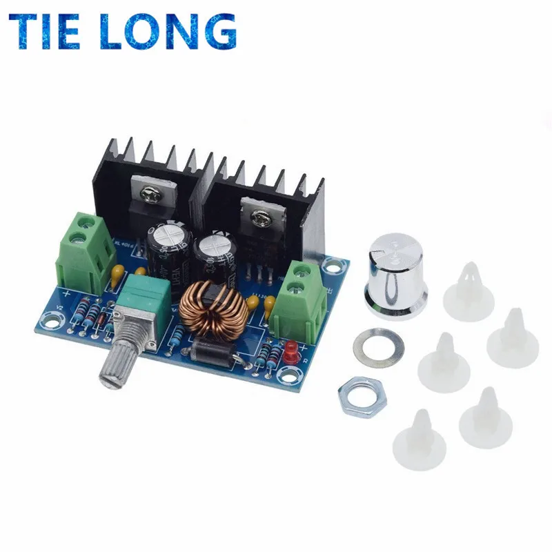 XH-M401 Max 8A 200W DC-DC понижающий преобразователь источник питания XL4016 PWM регулируемый