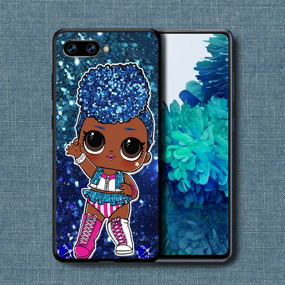 

Cartoon LOL Dolls Girls Phone Case For Huawei Honor 6A 7A 7C 8 8A 8X 9 9X 10 10i 20 Lite Pro Play black Cell 3D Prime Painting